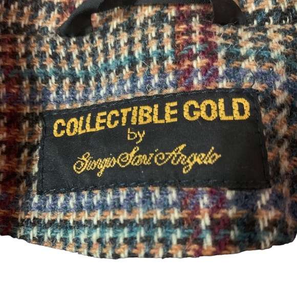 Wool Plaid Vintage Blazer | Size 6 - Picture 3 of 5